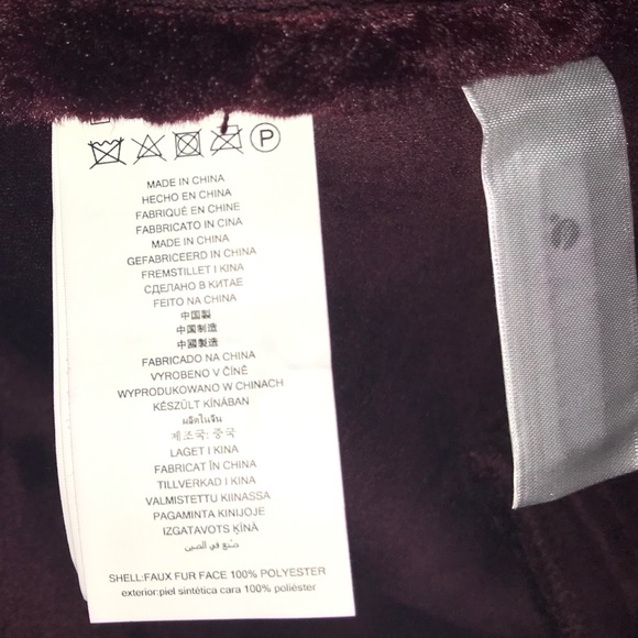 Michael Kors Teddy Coat in Dark Brandy XL NWT - Picture 13 of 16